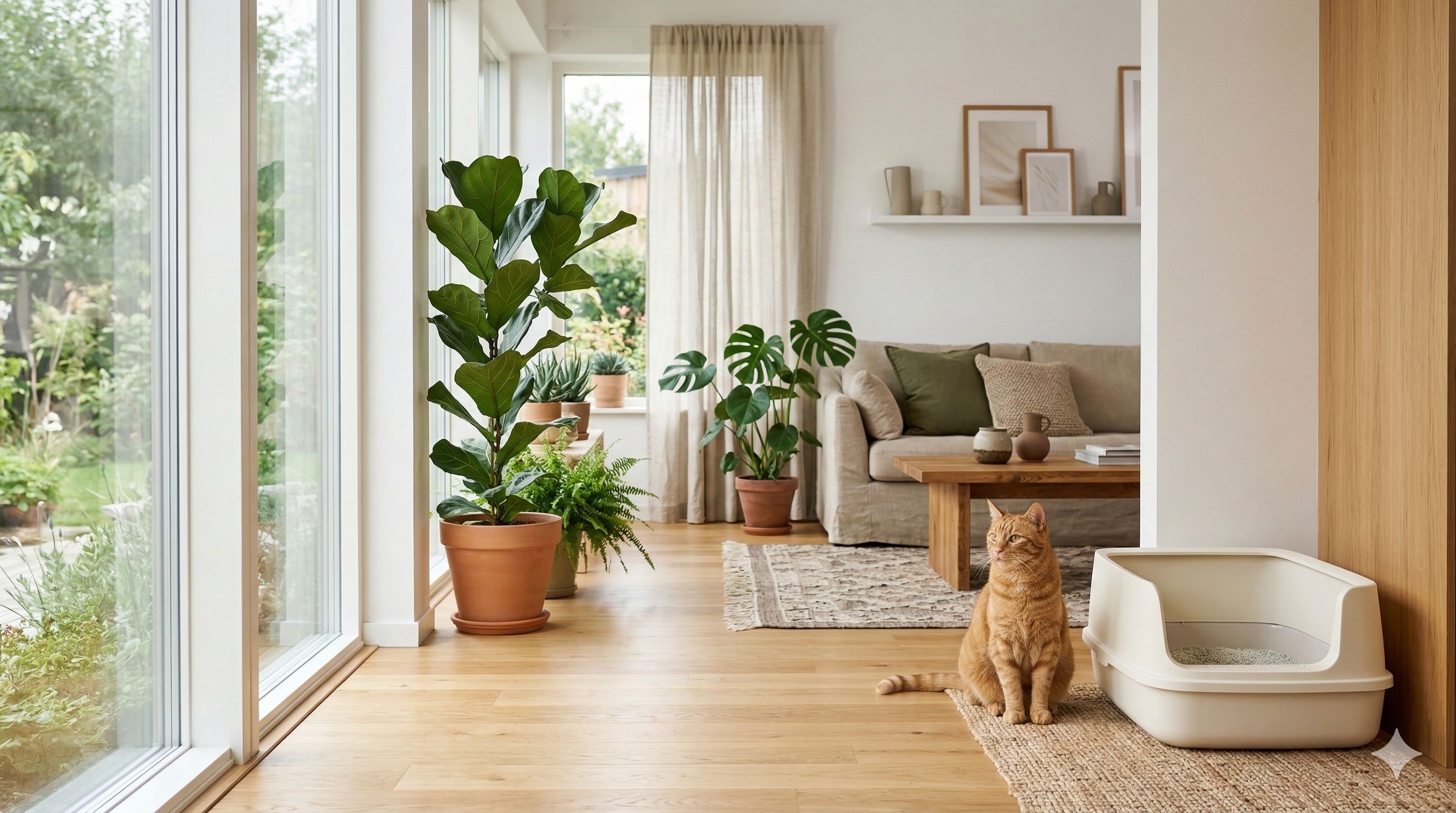 Areia biodegradável para gatos em apartamento: adeus odores