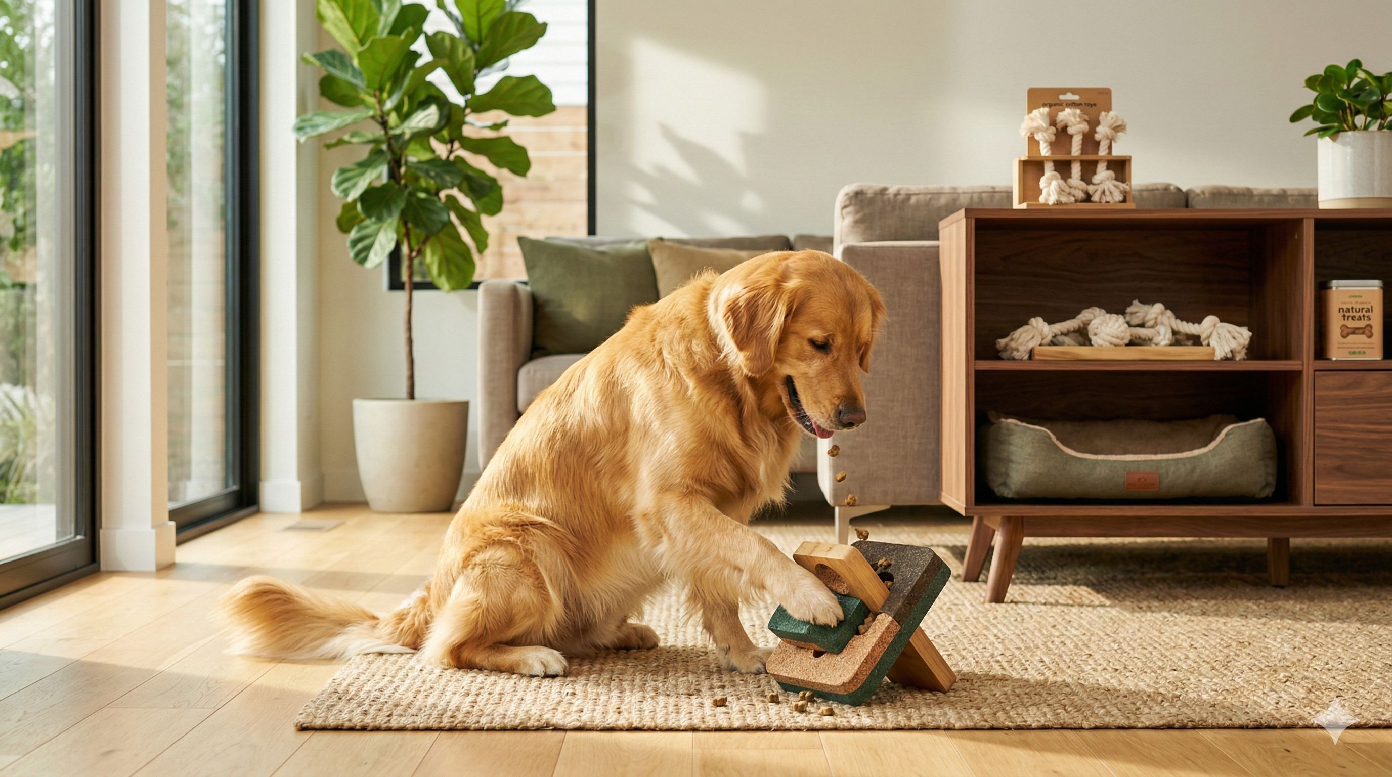 Brinquedos Sustentáveis para Cães: Estímulo Seguro e Durável